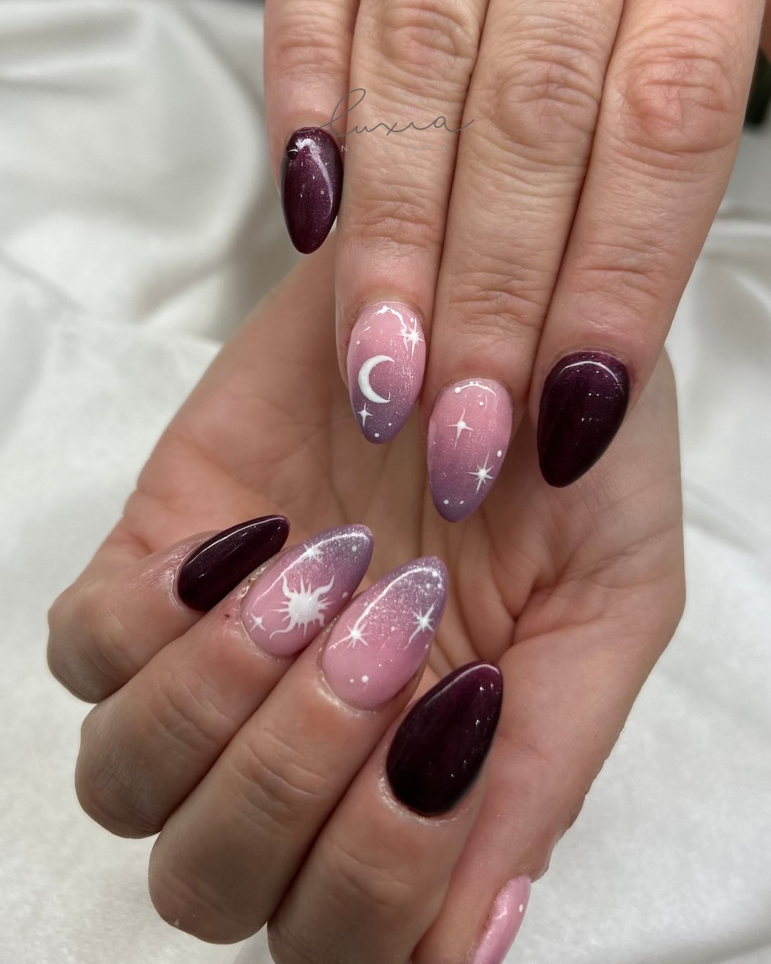 Luxia Nail Spa Summerville artisan nail designs